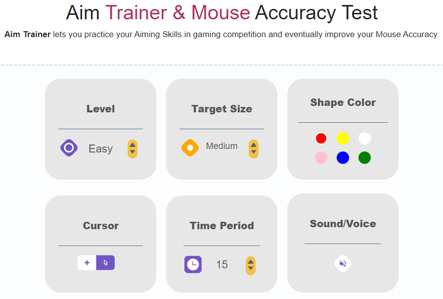 Aim Trainer